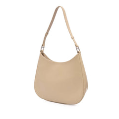 Prada Brushed Leather Cleo Shoulder Bag