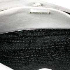 Prada Brushed Leather Cleo Shoulder Bag