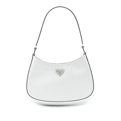 Prada Brushed Leather Cleo Shoulder Bag