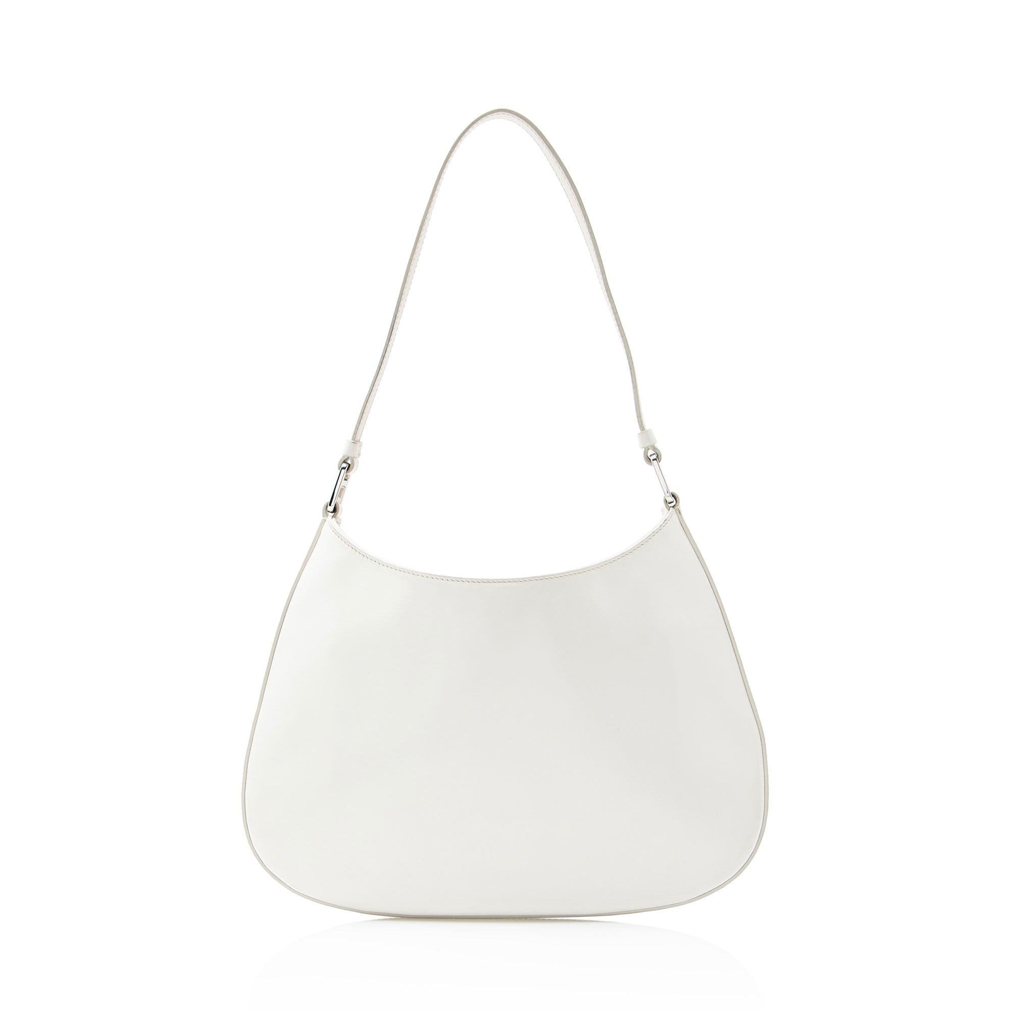 Prada Brushed Leather Cleo Shoulder Bag