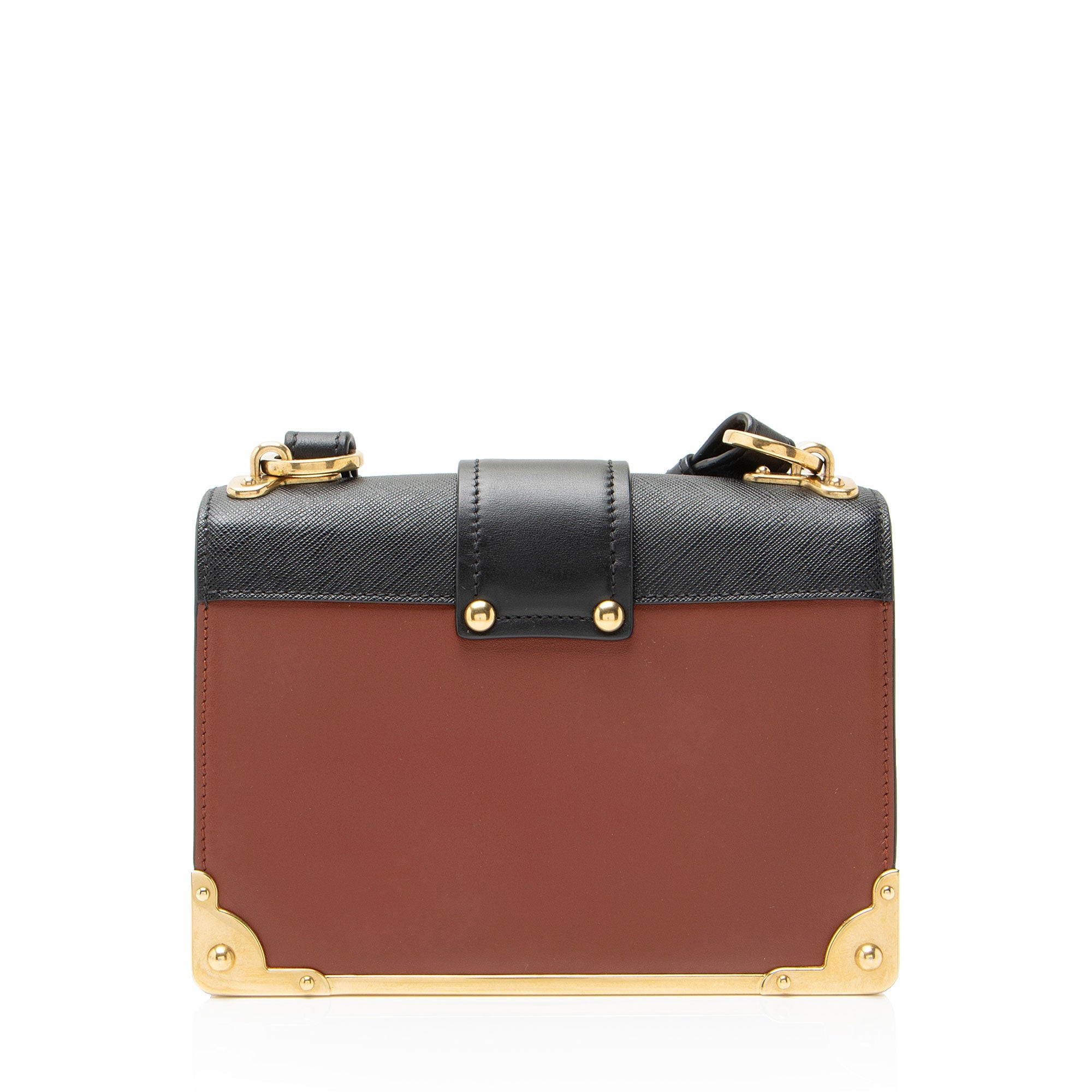 Prada Calfskin Cahier Shoulder Bag