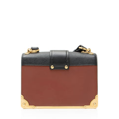 Prada Calfskin Cahier Shoulder Bag
