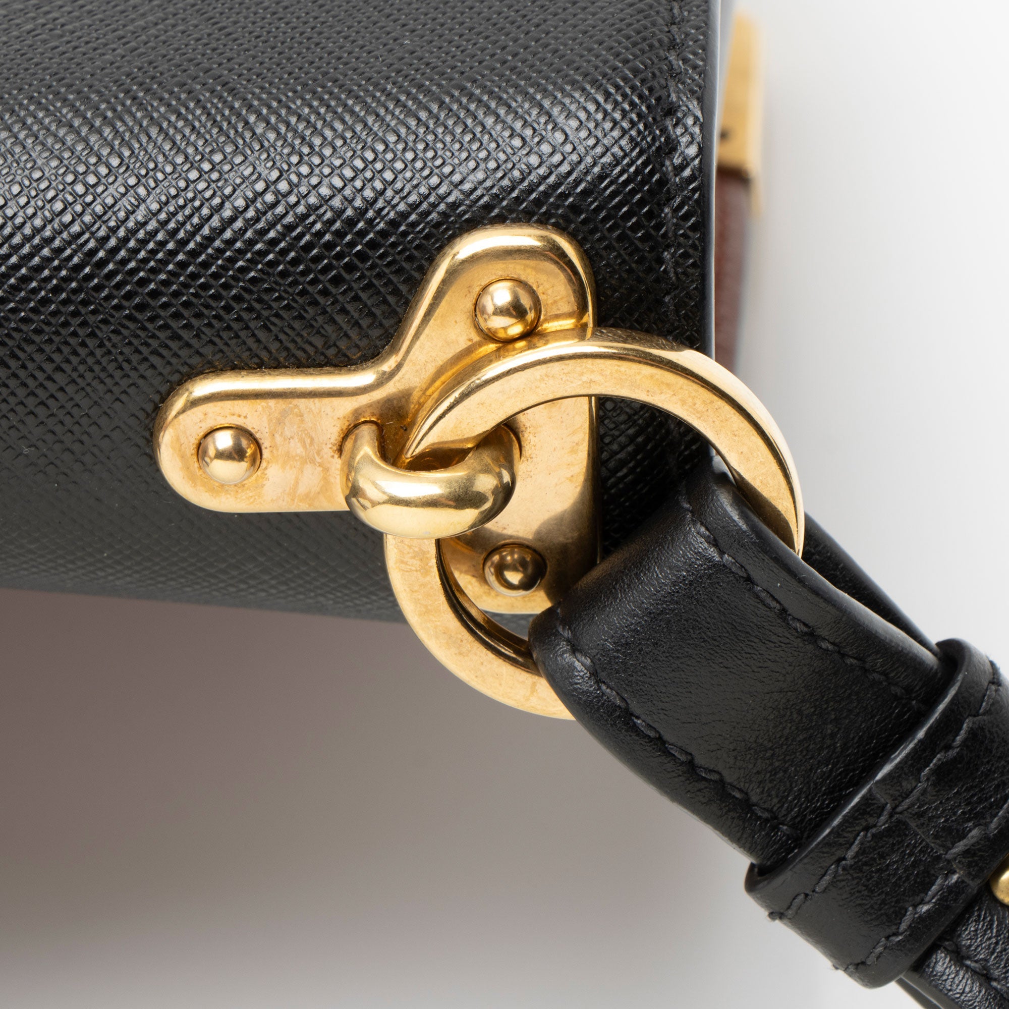 Prada Calfskin Cahier Shoulder Bag