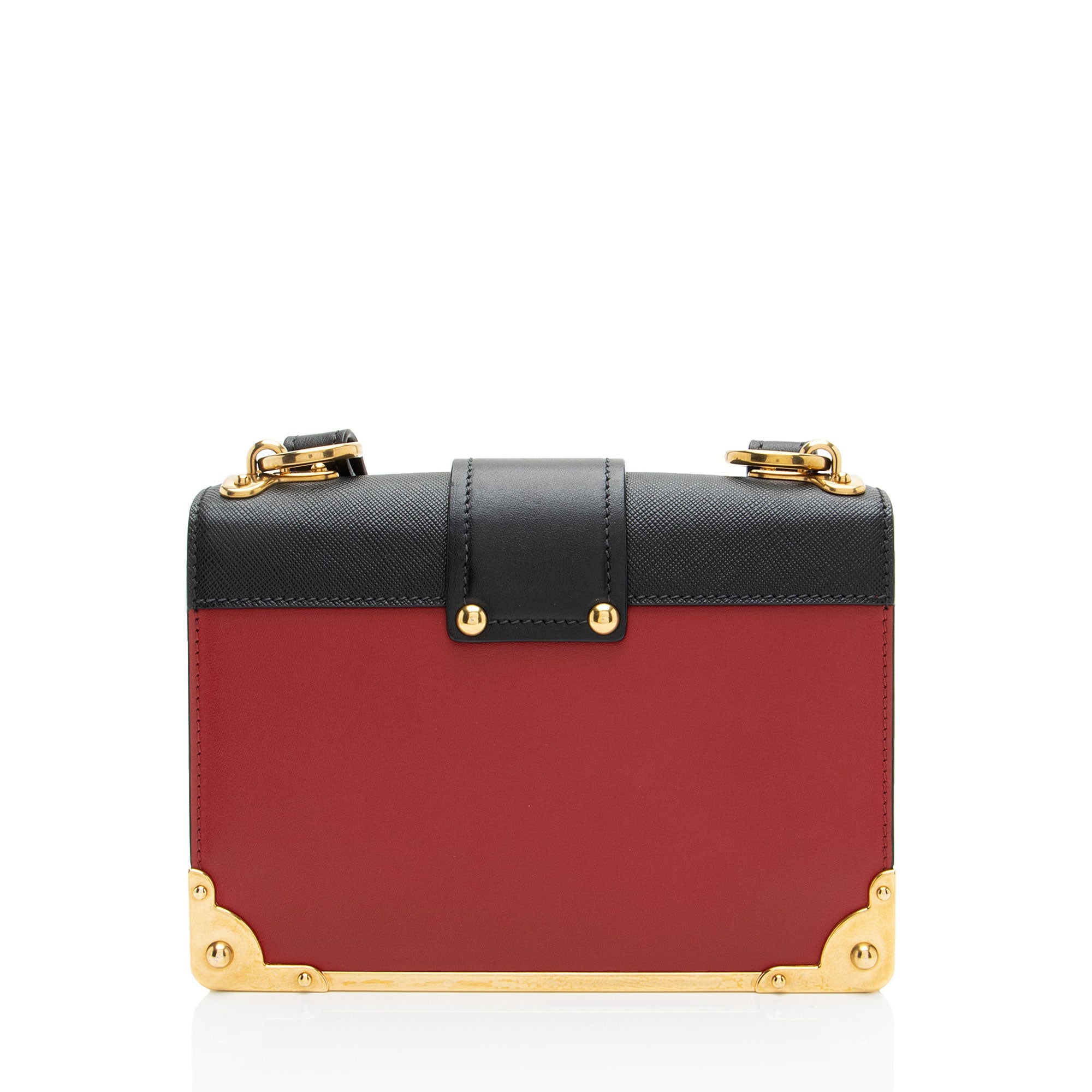 Prada Calfskin Cahier Shoulder Bag