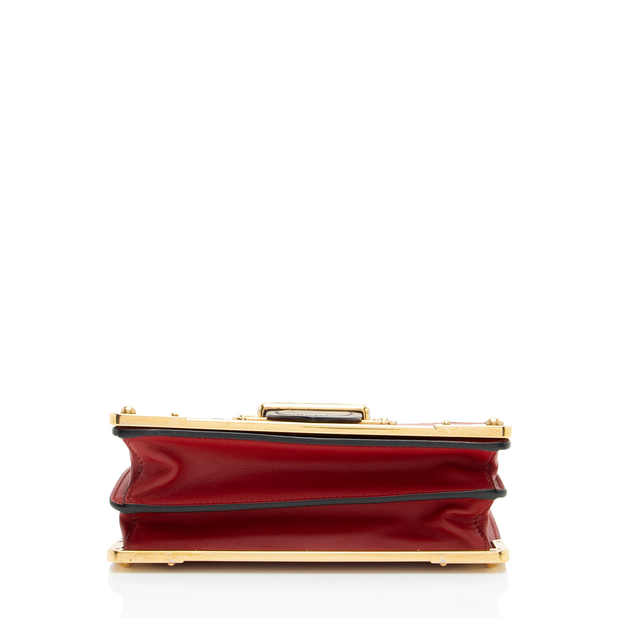 Prada Calfskin Cahier Shoulder Bag