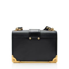 Prada Calfskin Cahier Shoulder Bag
