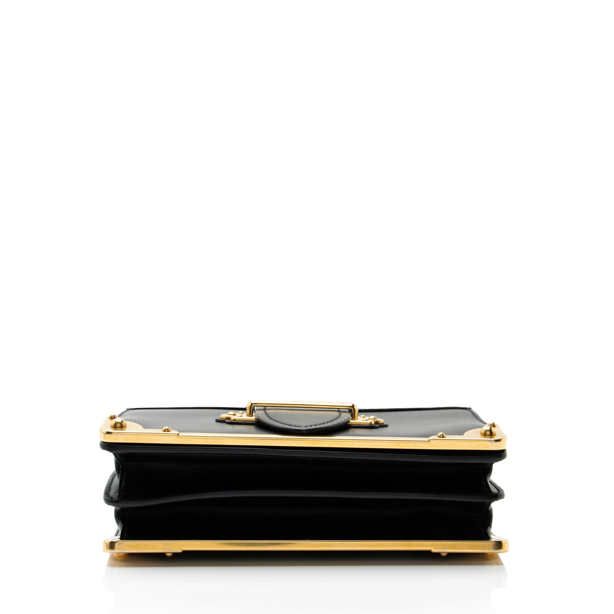 Prada Calfskin Cahier Shoulder Bag