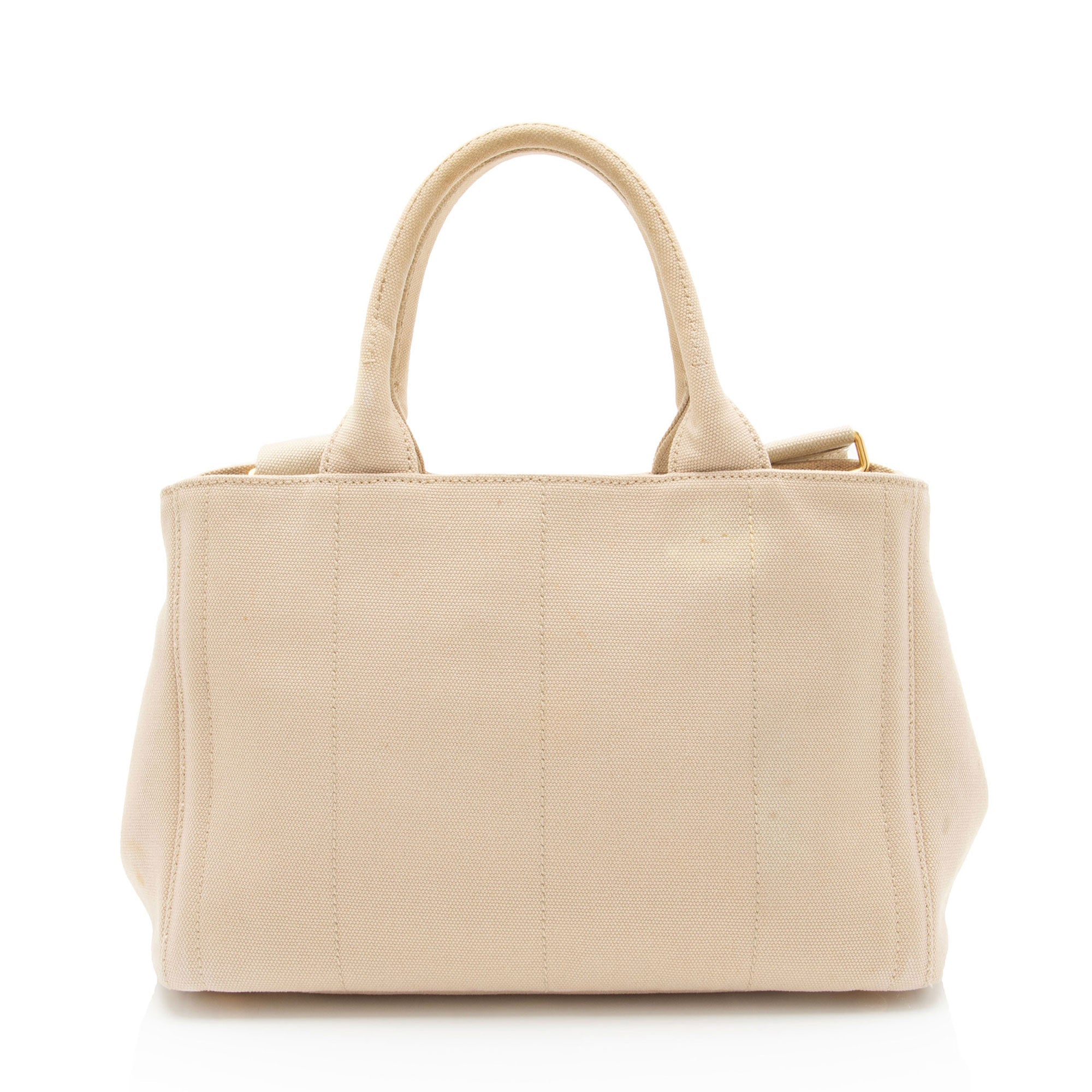 Prada Canapa Crystal Studded Tote