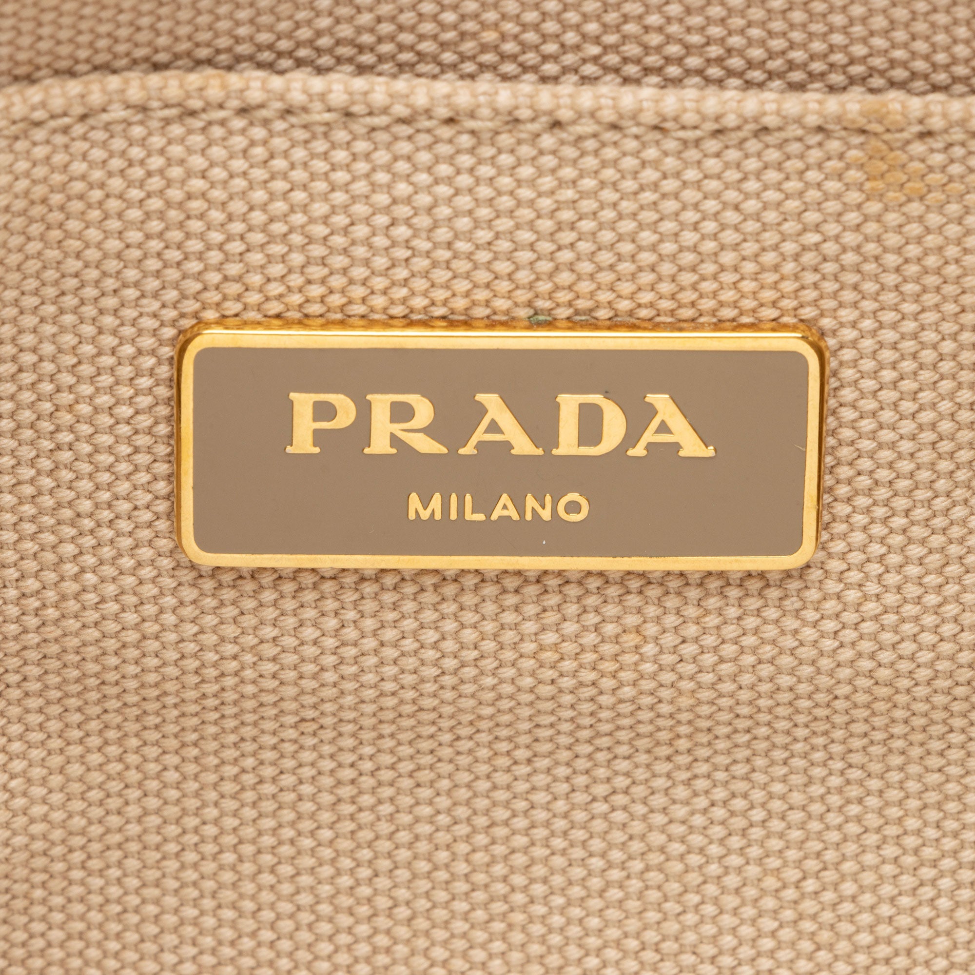 Prada Canapa Crystal Studded Tote