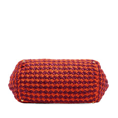 Prada Canapa Raffia Tote