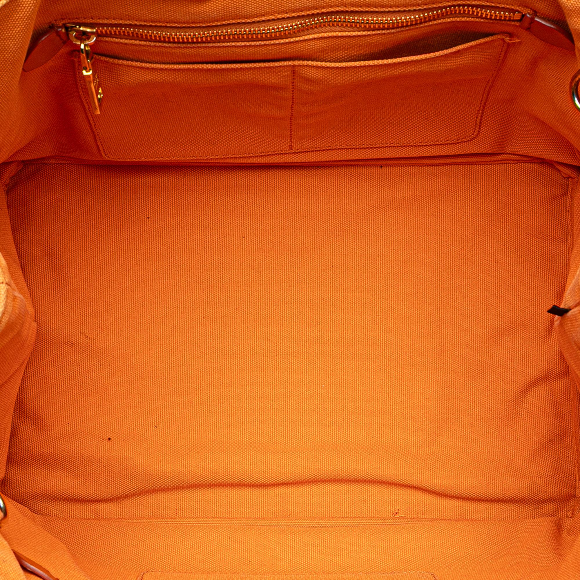 Prada Canvas Canapa Bijoux Satchel