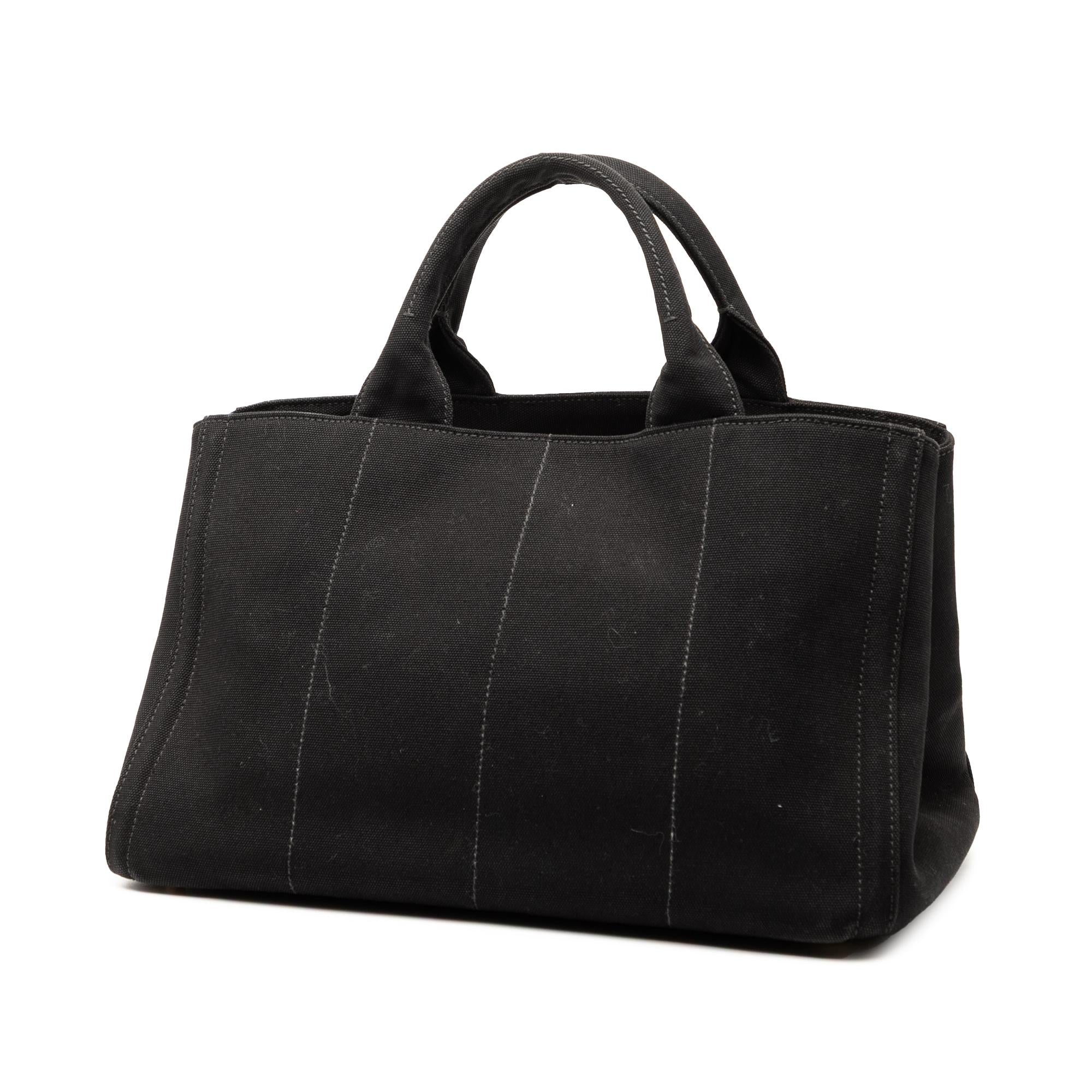 Prada Canvas Canapa Bijoux Satchel