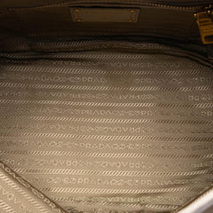 Prada Canvas Canapa Logo Bow Satchel
