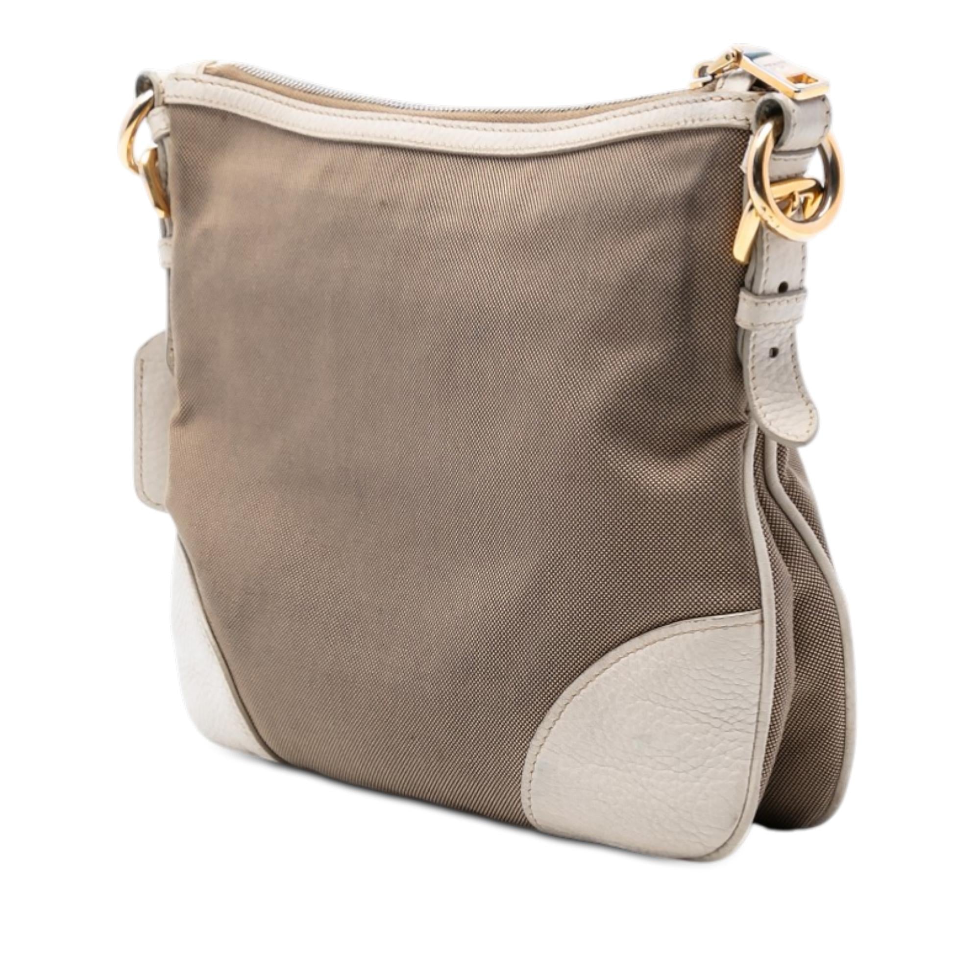 Prada Canvas Canapa Logo Crossbody