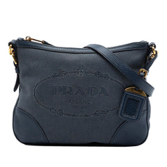 Prada Canvas Canapa Logo Crossbody