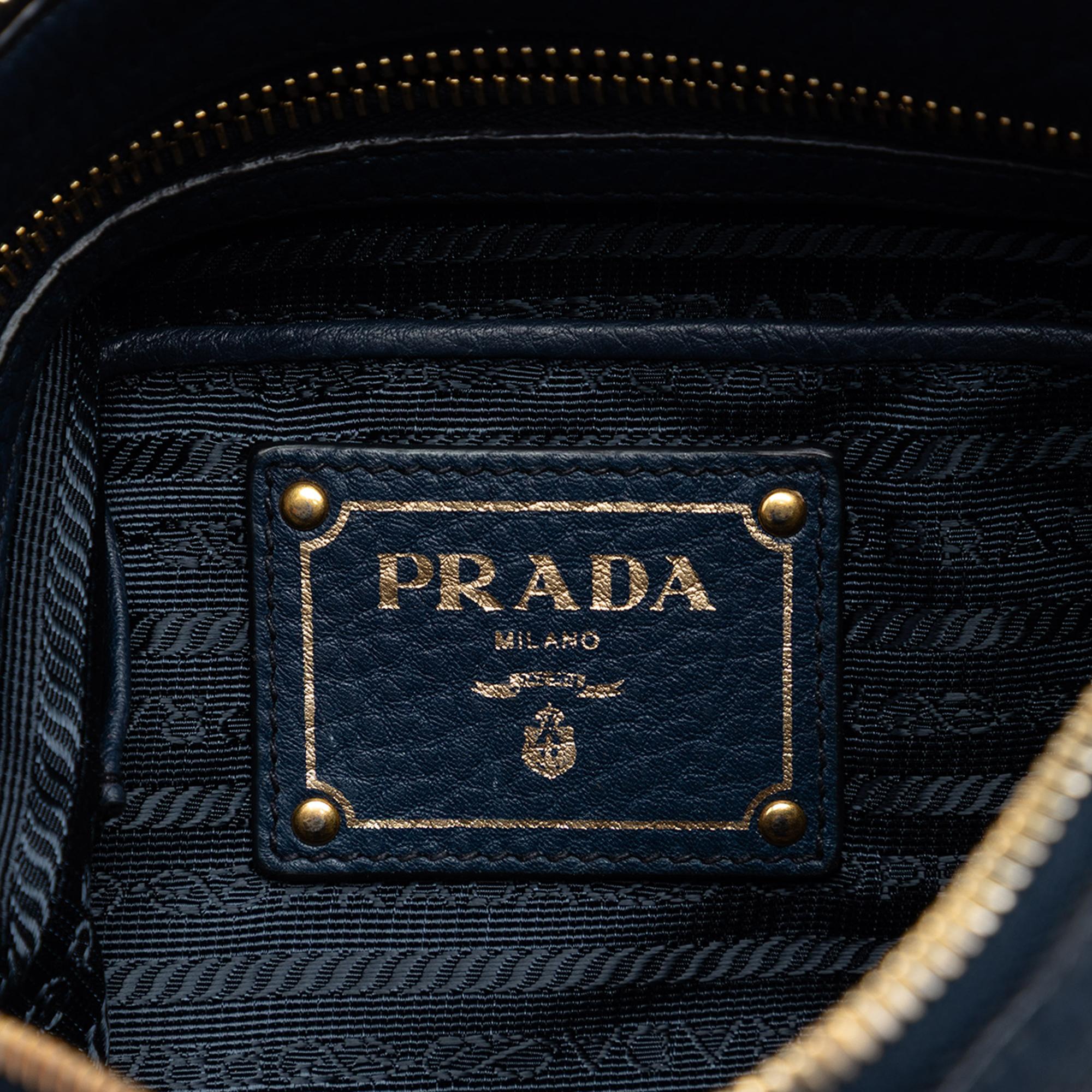 Prada Canvas Canapa Logo Crossbody