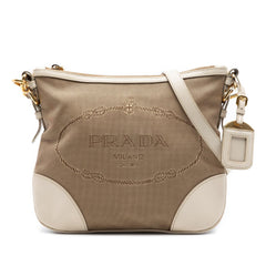 Prada Canvas Canapa Logo Crossbody