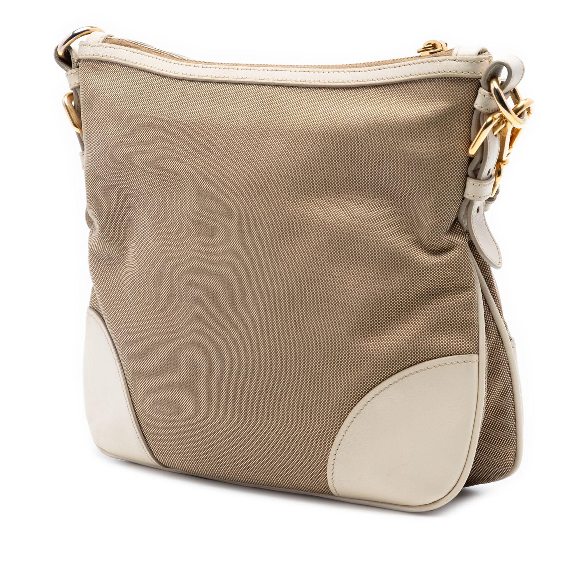Prada Canvas Canapa Logo Crossbody