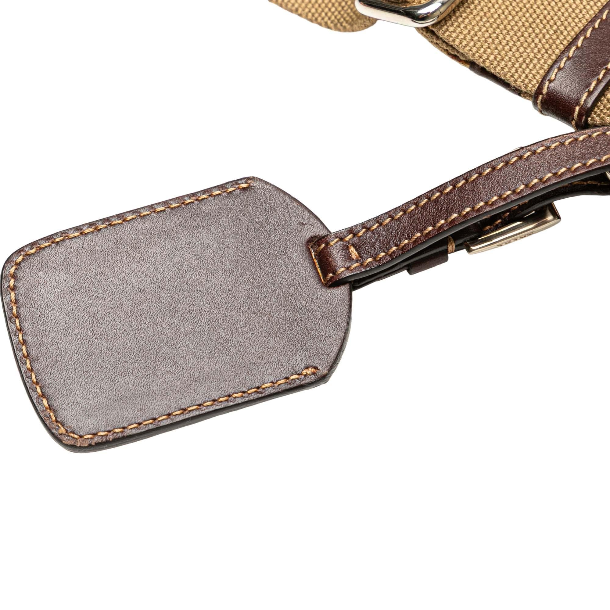 Prada Canvas Canapa Logo Crossbody
