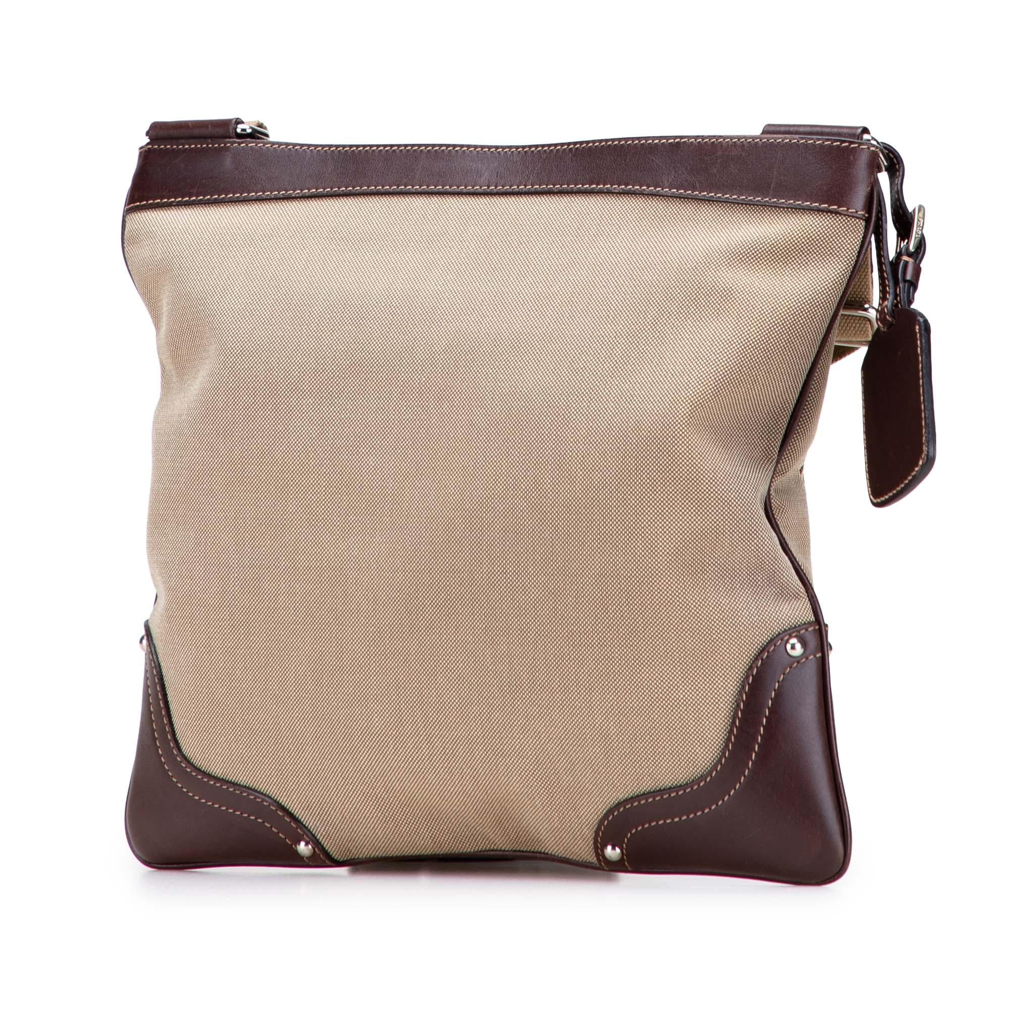 Prada Canvas Canapa Logo Crossbody