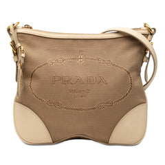 Prada Canvas Canapa Logo Crossbody