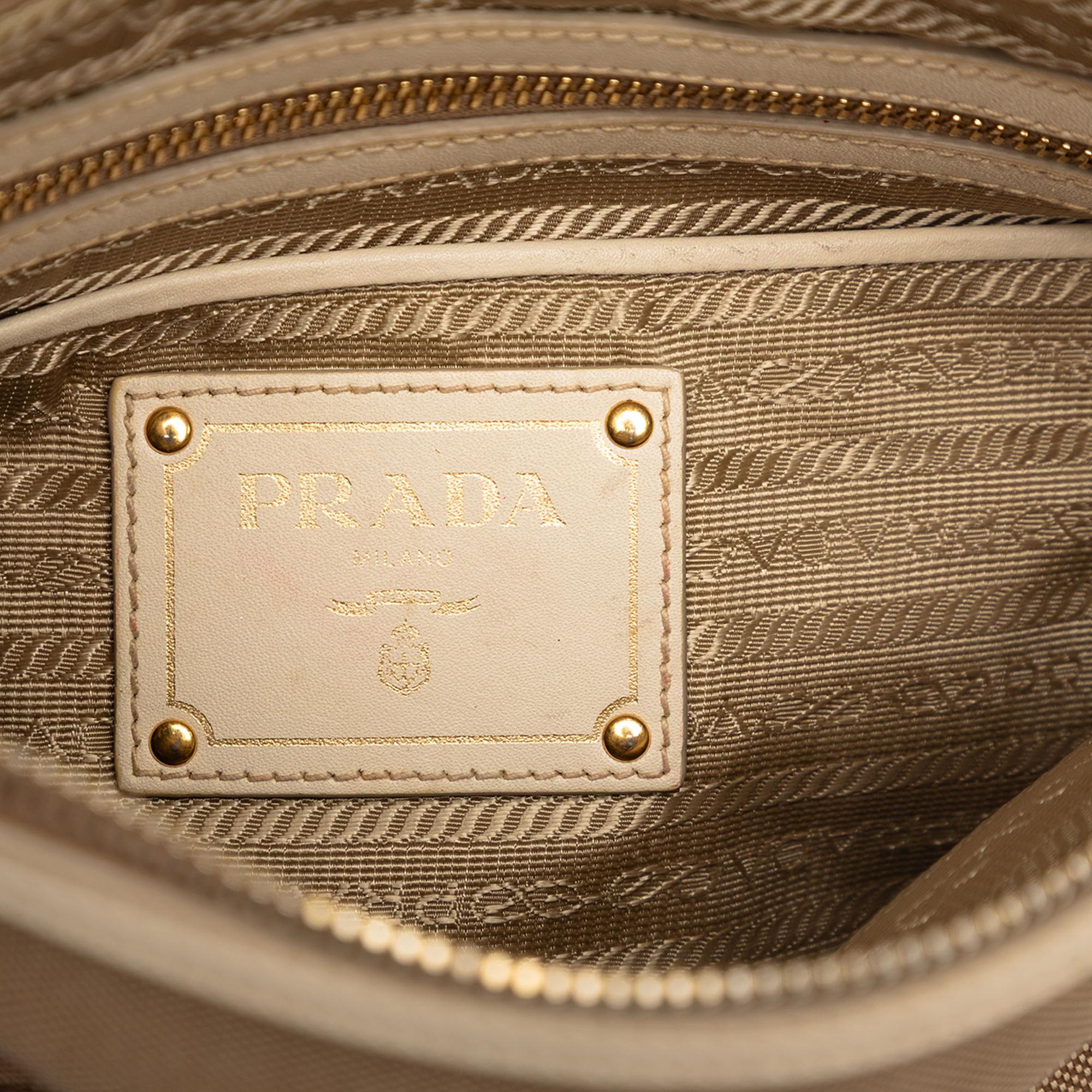 Prada Canvas Canapa Logo Crossbody