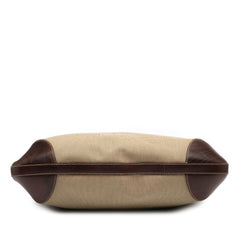 Prada Canvas Canapa Logo Hobo