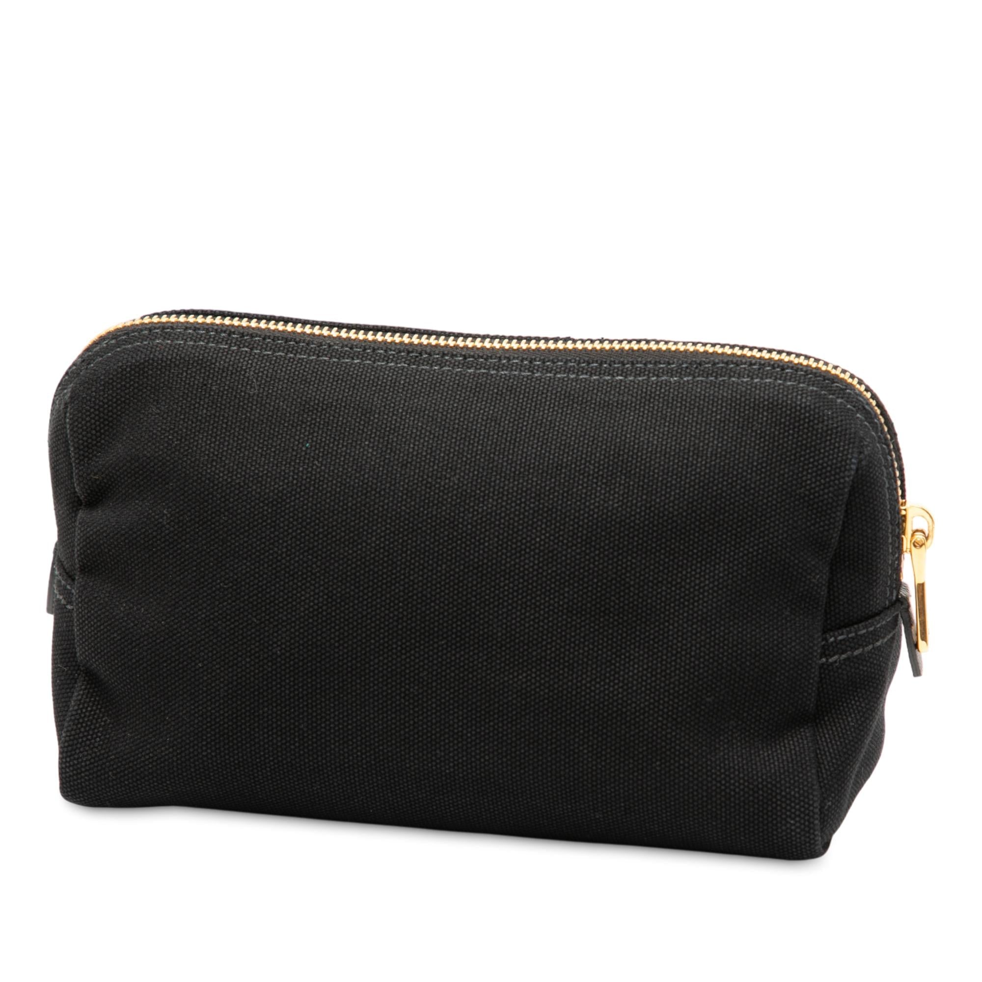 Prada Canvas Canapa Logo Pouch