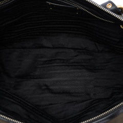 Prada Canvas Canapa Logo Satchel