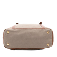 Prada Canvas Canapa Logo Satchel