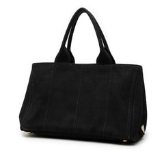 Prada Canvas Canapa Logo Satchel