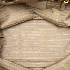Prada Canvas Canapa Logo Satchel