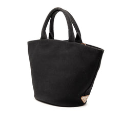 Prada Canvas Canapa Logo Satchel