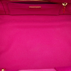Prada Canvas Canapa Logo Satchel