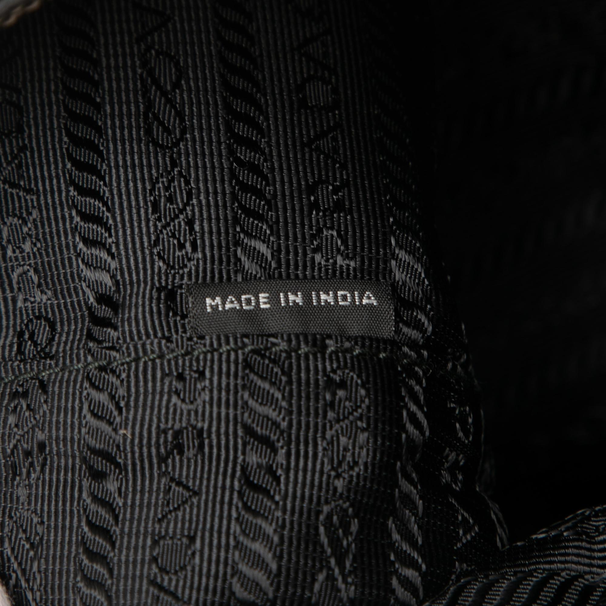 Prada Canvas Canapa Logo Tote