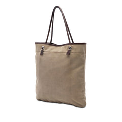 Prada Canvas Canapa Logo Tote