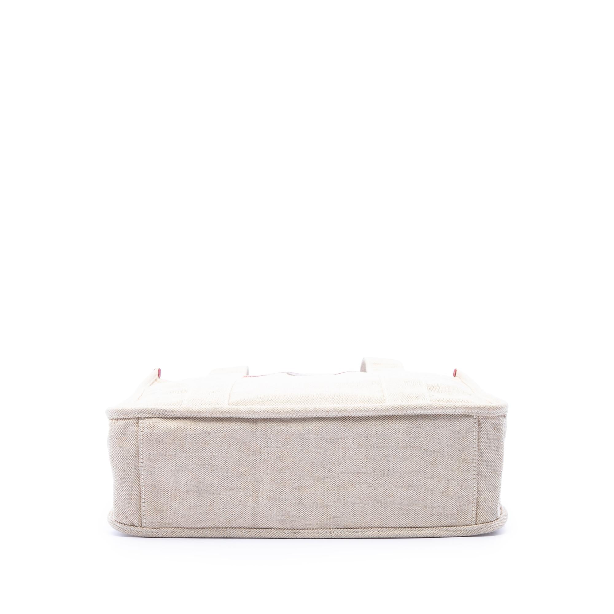 Prada Canvas Canapa Mistolino Shopping Tote