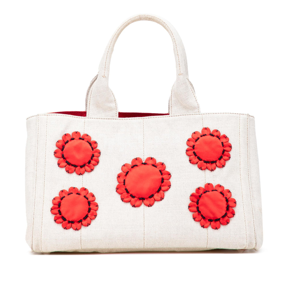 Prada Canvas Canapa Mistolino Tote