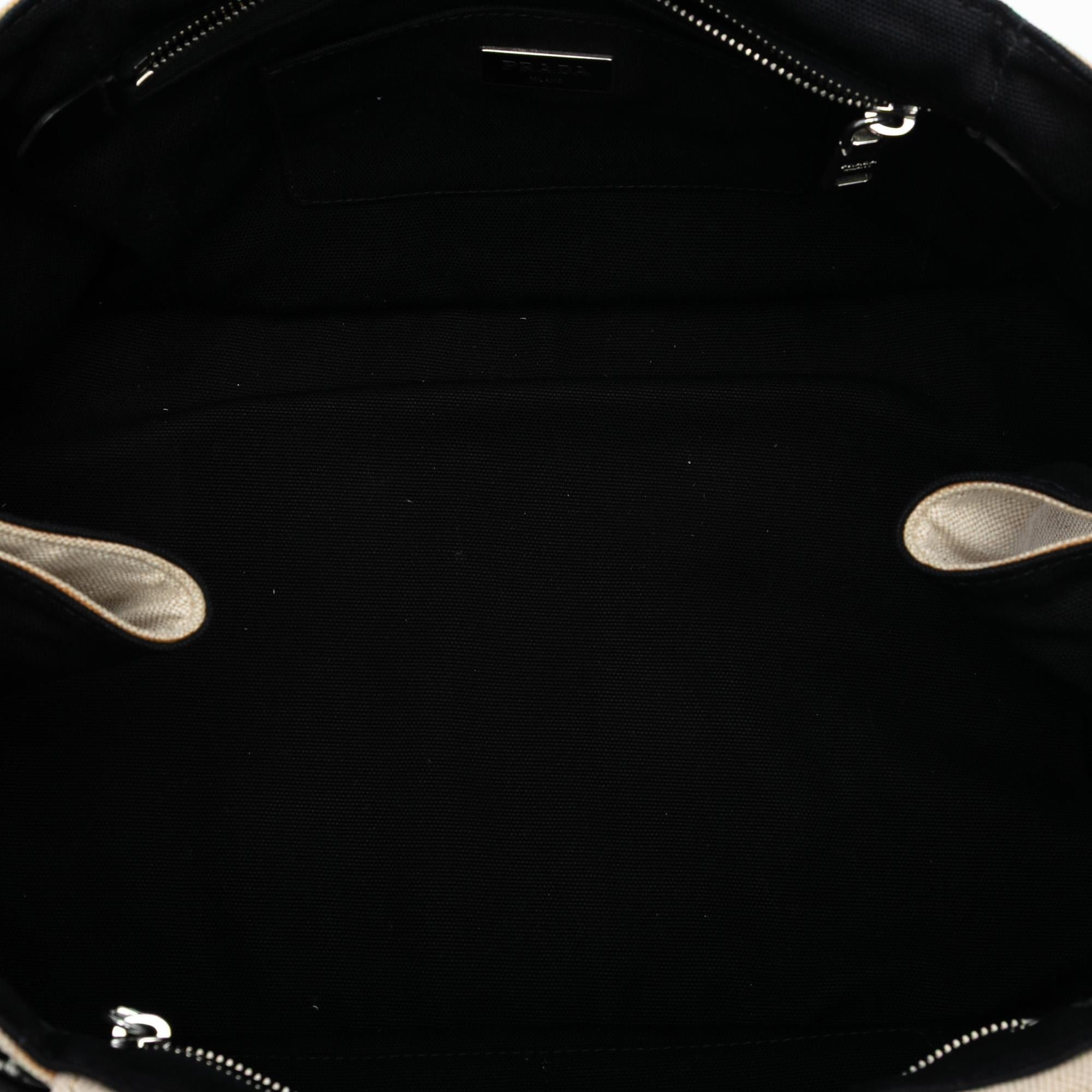 Prada Canvas Canapa Mistolino Tote