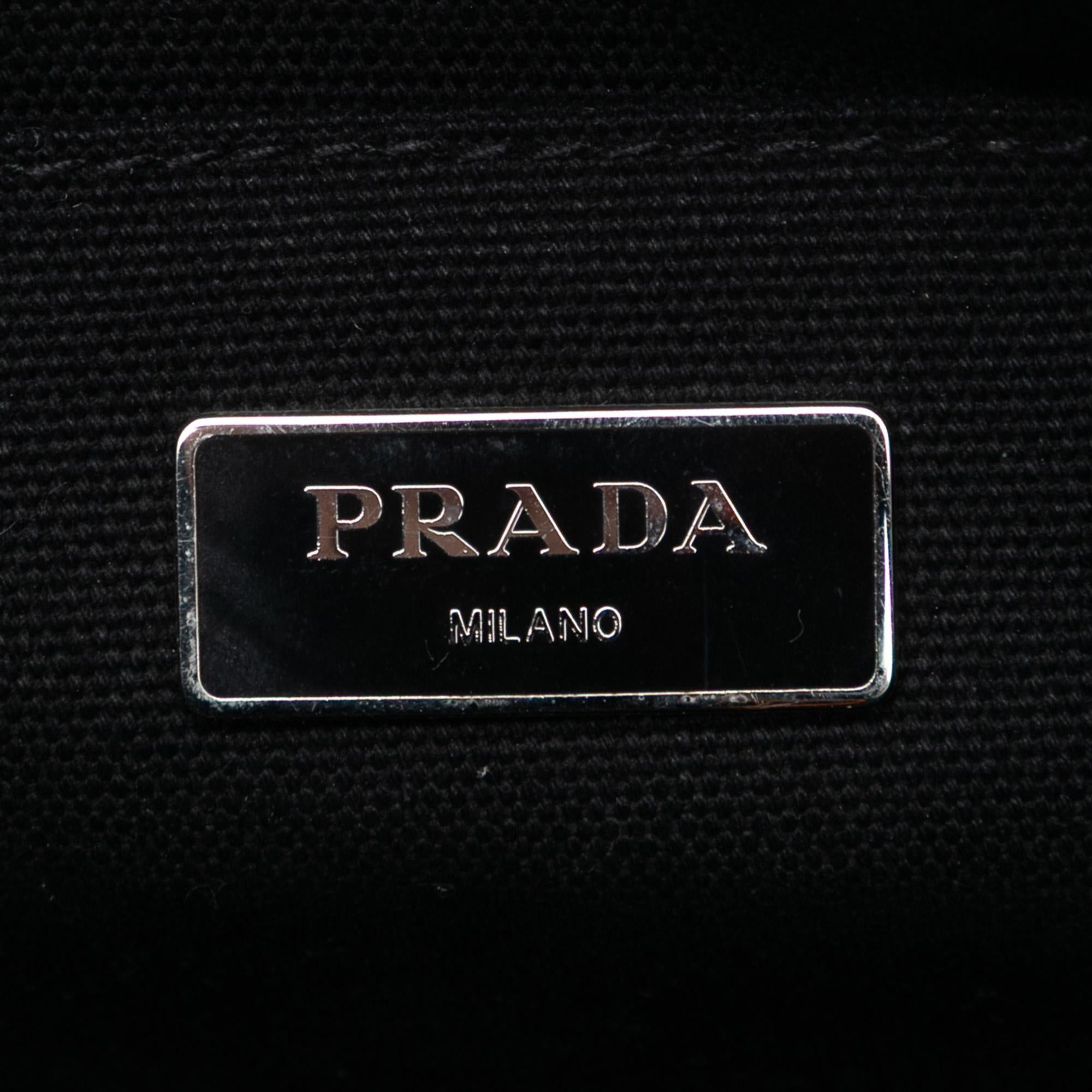 Prada Canvas Canapa Mistolino Tote