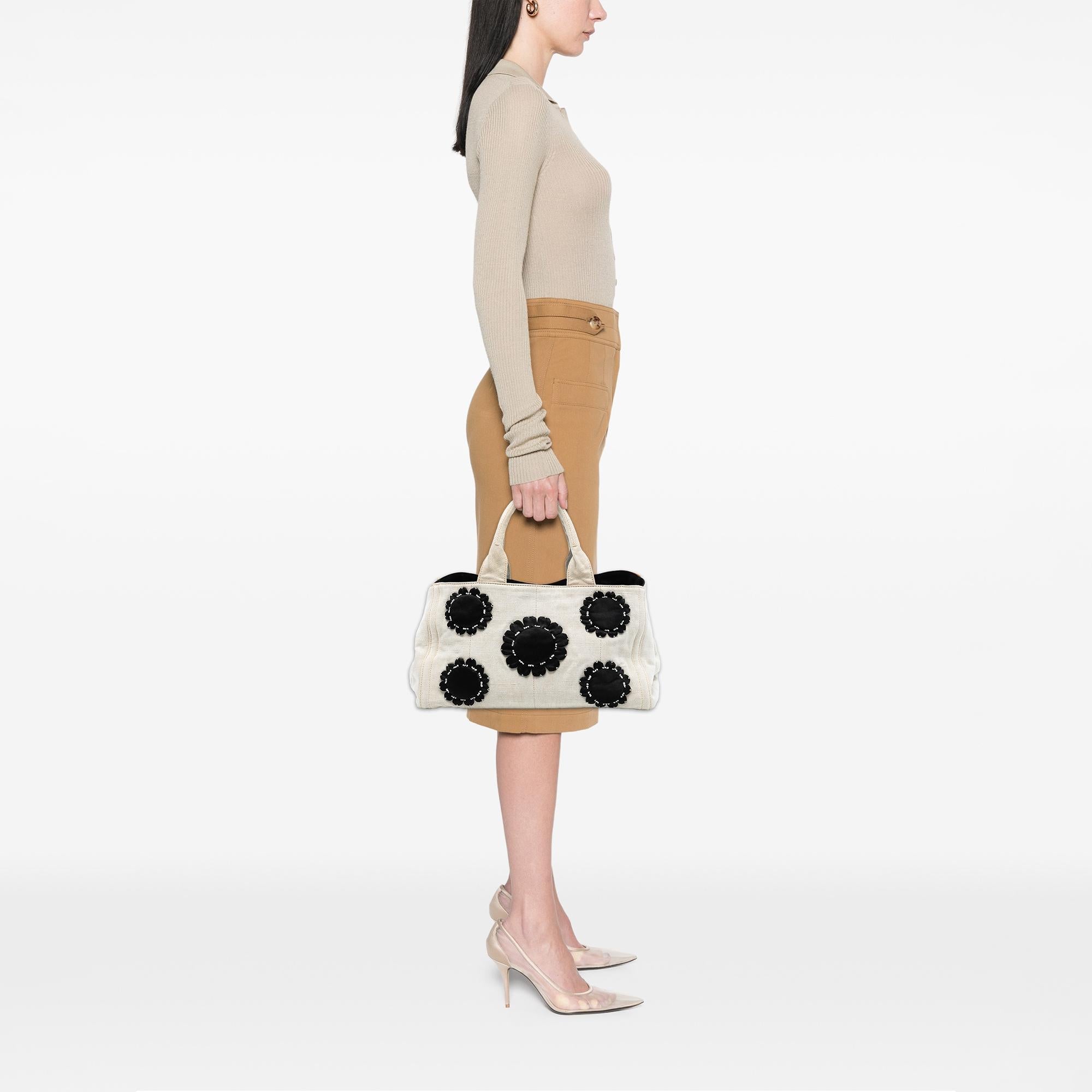 Prada Canvas Canapa Mistolino Tote