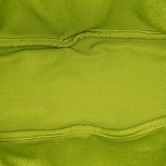 Prada Canvas Canapa Triangle Logo Wristlet Clutch