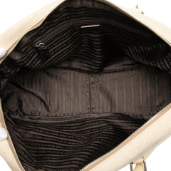 Prada Canvas Shoulder Bag
