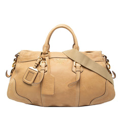 Prada Cervo Antik Shopping Satchel