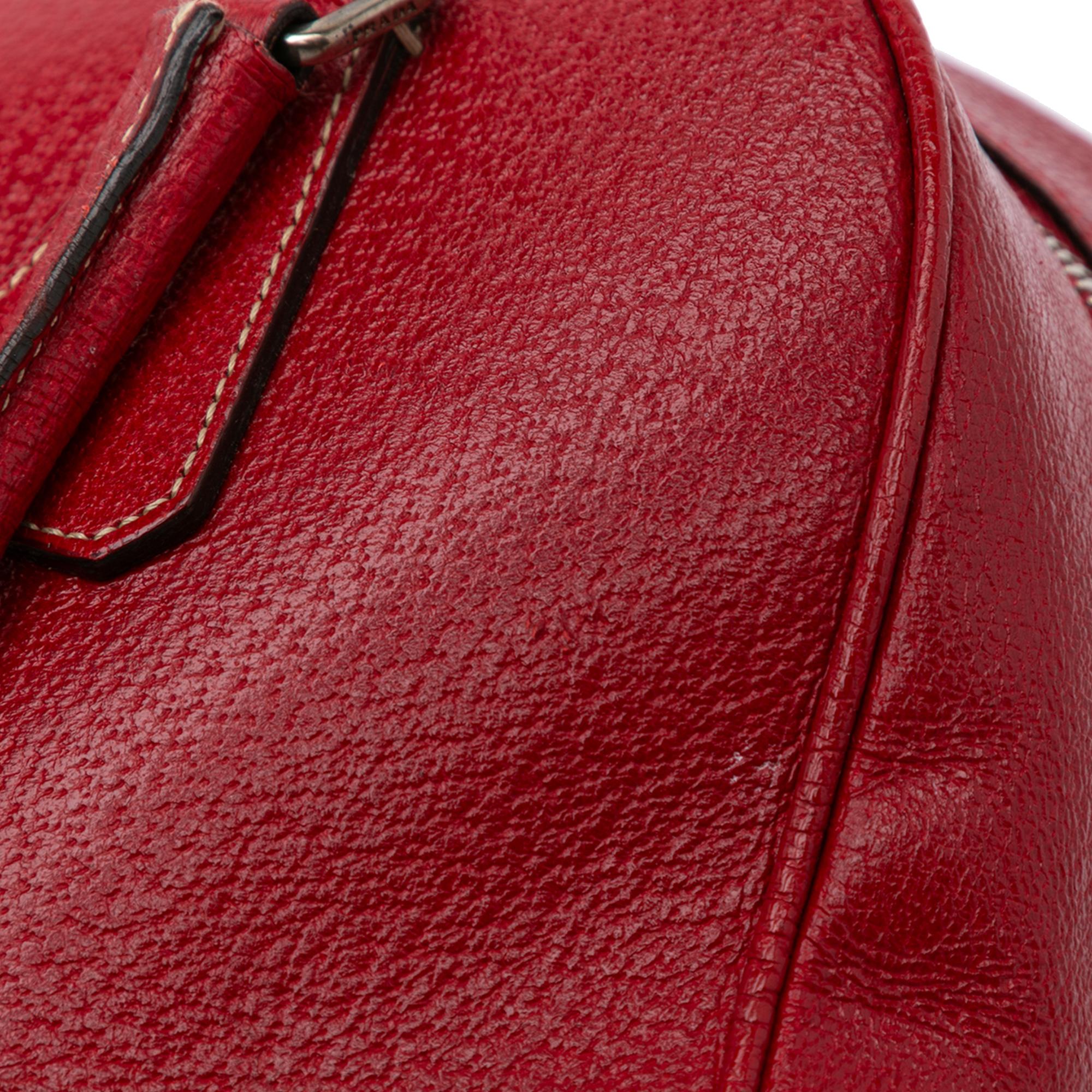 Prada Cinghiale Bauletto Handbag