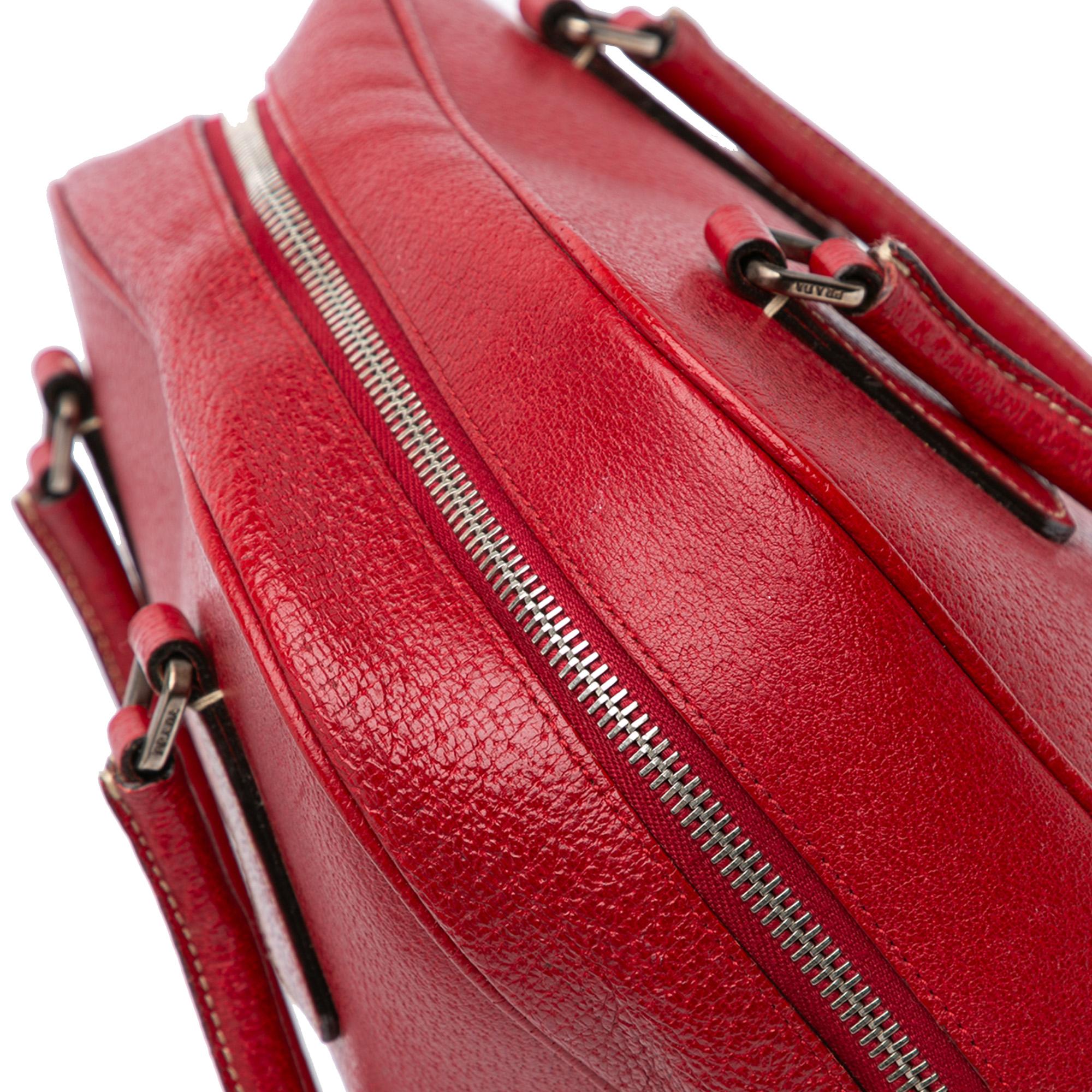Prada Cinghiale Bauletto Handbag