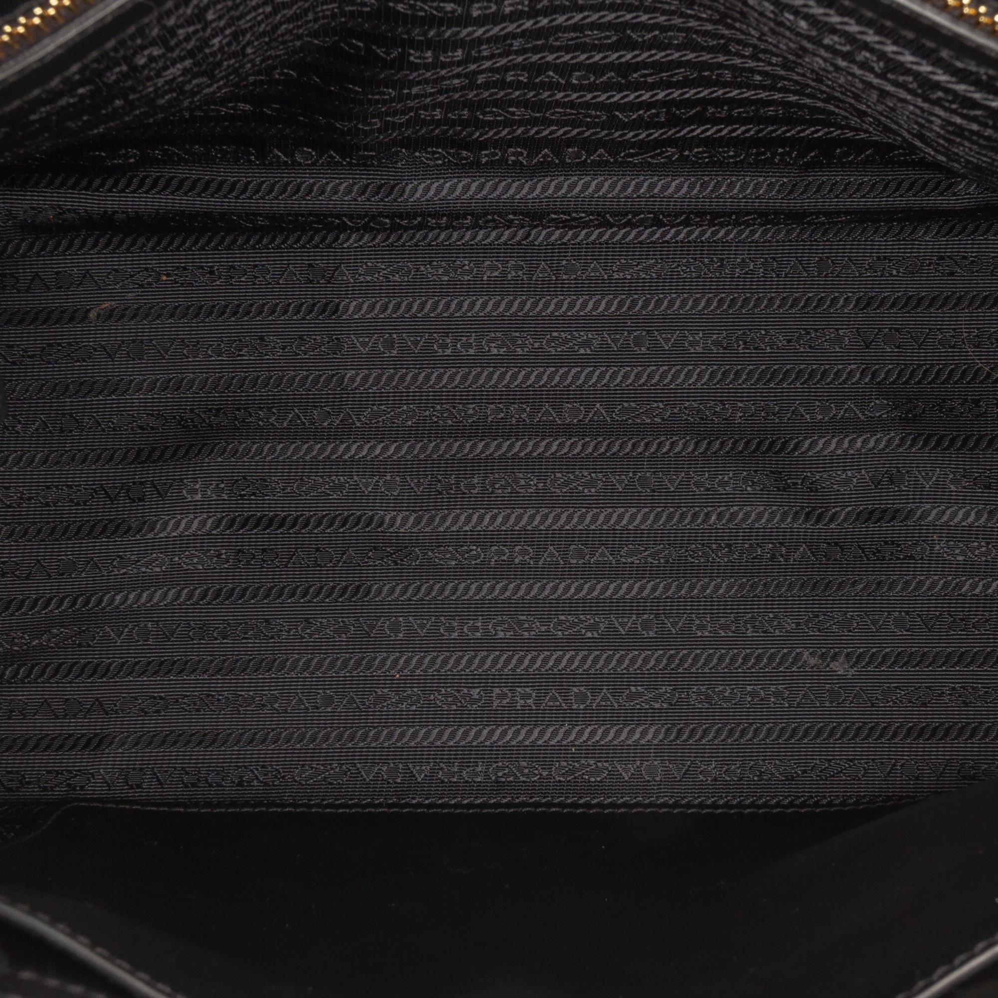 Prada City Calf Bibliotheque Satchel