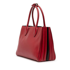 Prada City Calf Bibliotheque Satchel