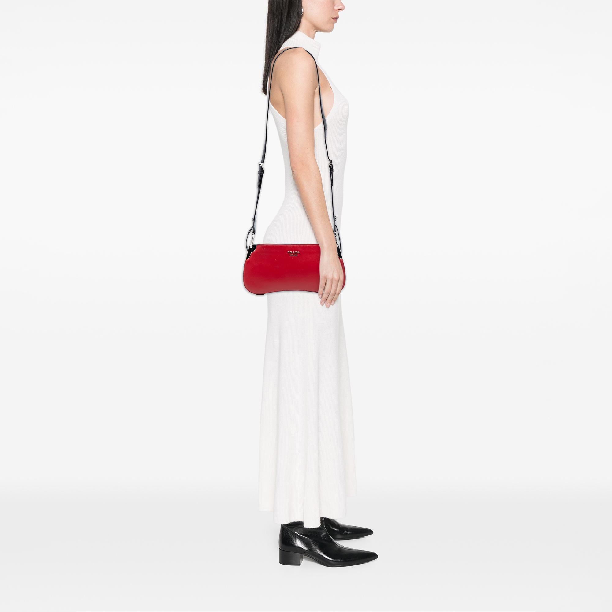 Prada City Calf Sidonie Crossbody