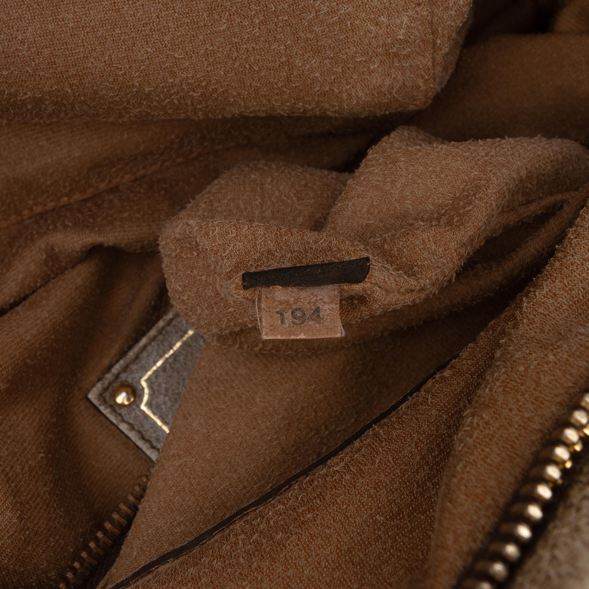 Prada Craquele Leather Shoulder Bag